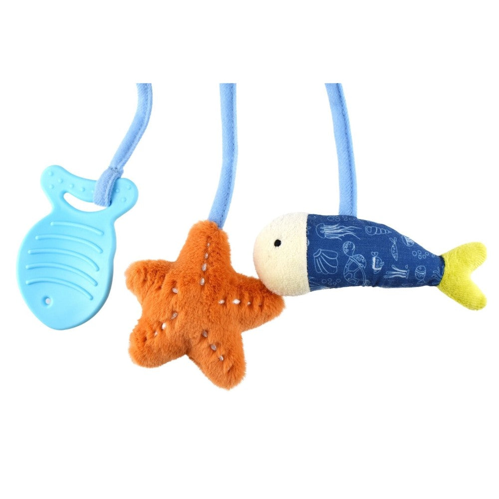 Splashy Adventure Buddy Whale Baby Dangler Rattle