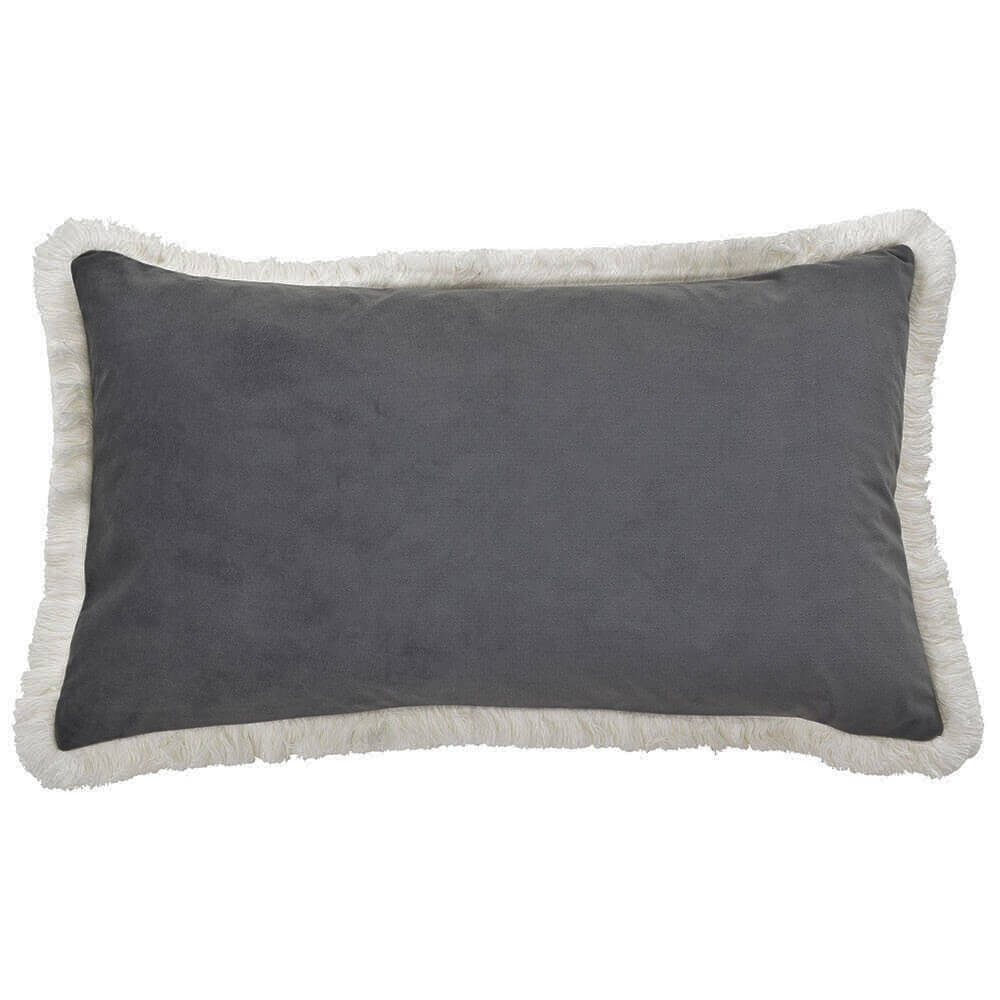 St Kilda 35x60cm Rectangle Cushion Cover - Grey