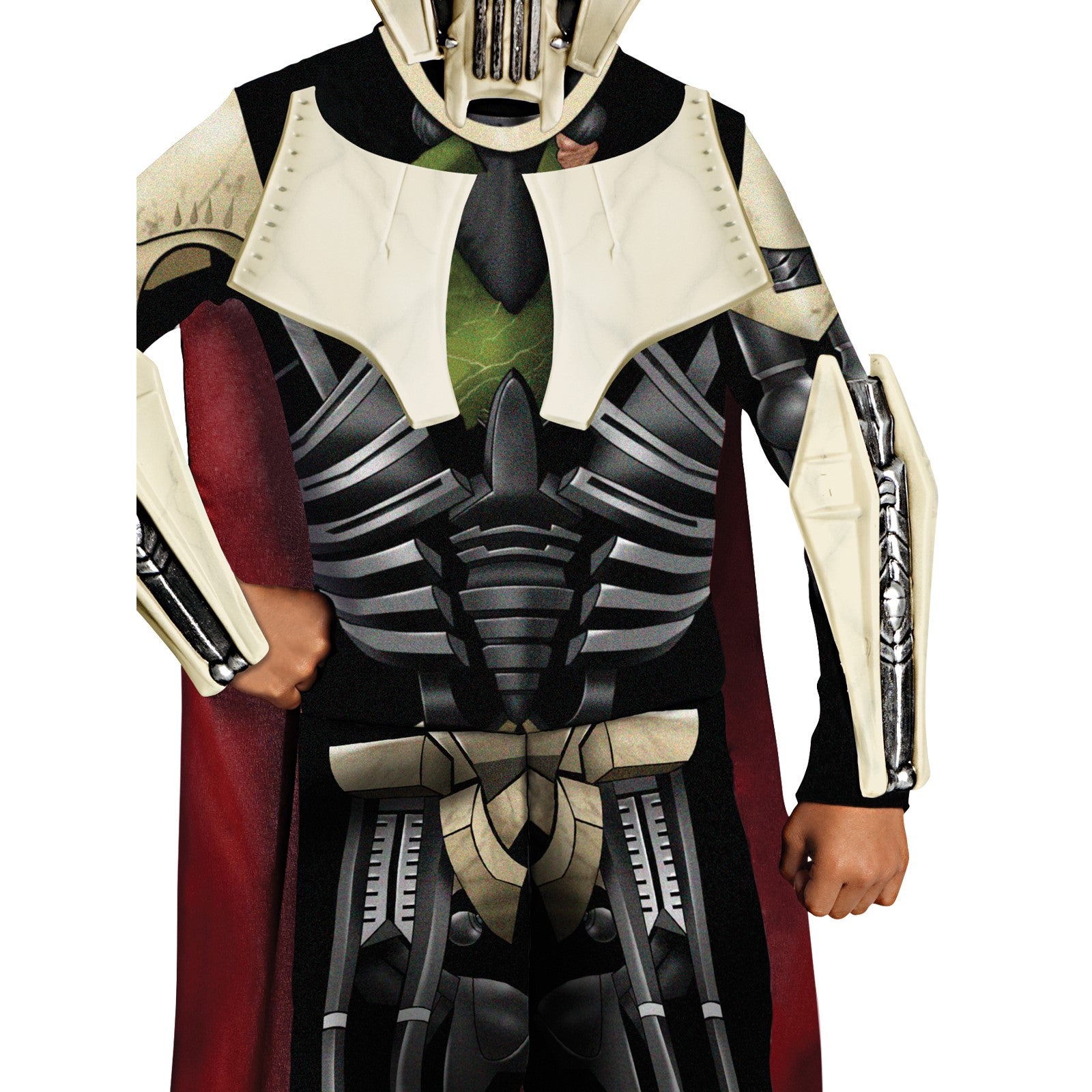 Star Wars General Grievous Boy's Costume With Cape (Available in 3 Sizes)