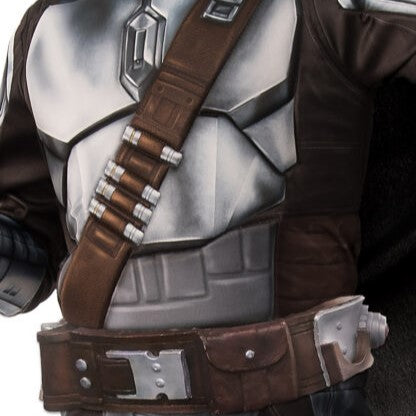 Star Wars Mandalorian Premium Boy's Costume With Cape (Available in 3 Sizes)