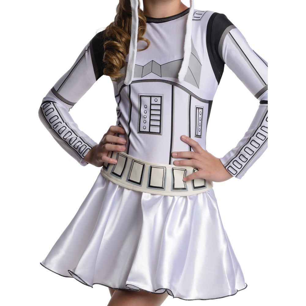 Star Wars Stormtrooper Girl's Costume (2 sizes to choose)