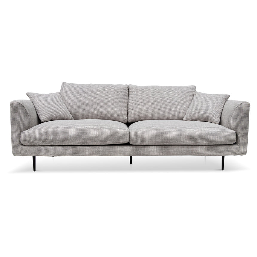 Statement Piece 4-Seater Fabric Sofa - Passive Grey