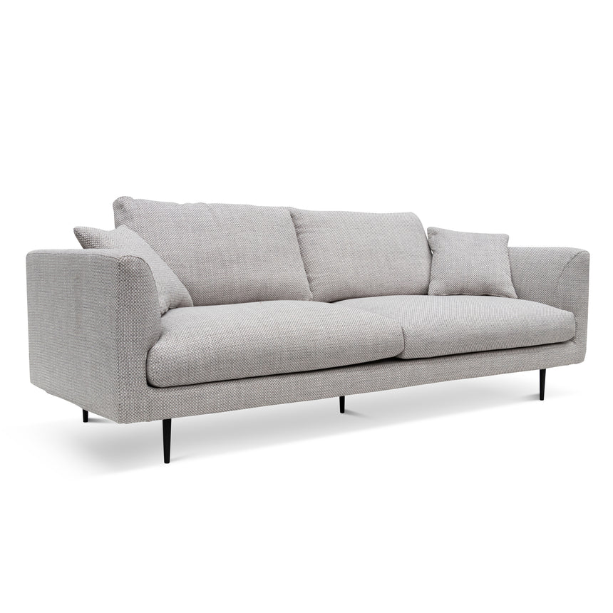 Statement Piece 4-Seater Fabric Sofa - Passive Grey