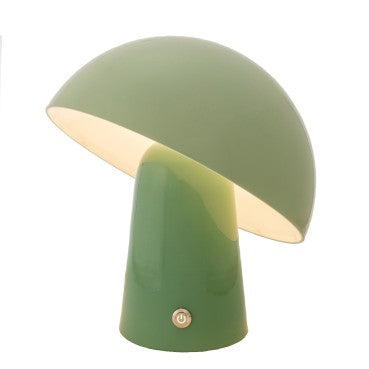 Steel Mushroom USB Rechargeable Table/Desk Lamp - Available in 2 Colors