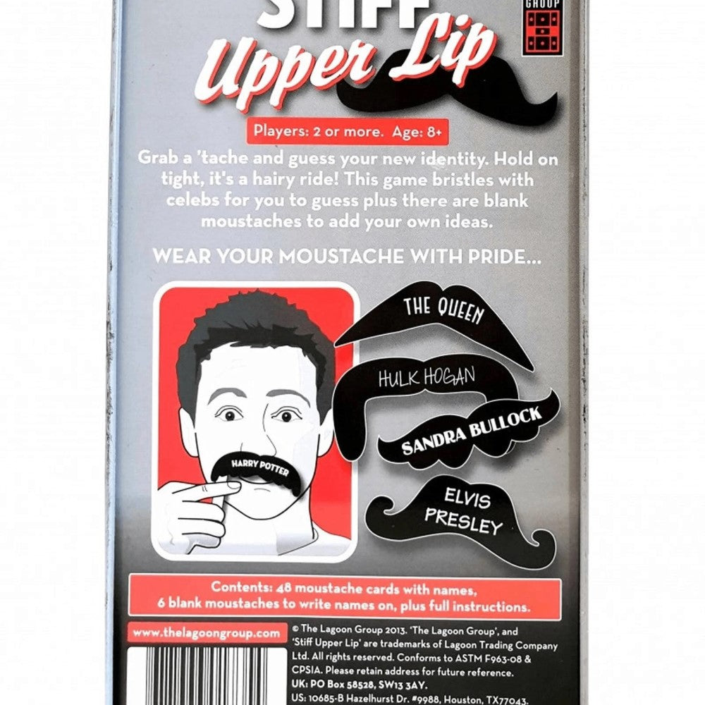 Stiff Upper Lip Moustaches Card Game