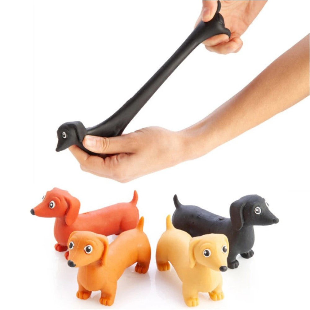 Stretch Dachshund Sausage Dog Stress Relief Toy (SELECTED AT RANDOM)