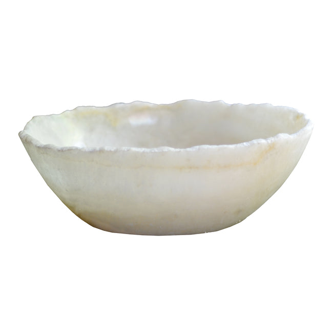 Stunning Onyx Stone Round Bowl