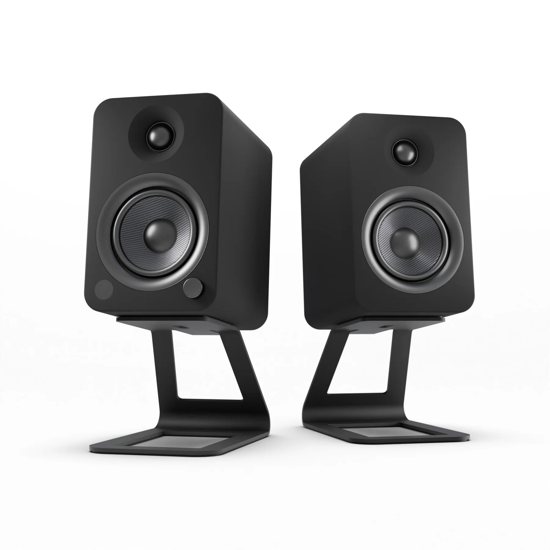 Stylish Bookshelf Speakers Bluetooth with Speakers - Black