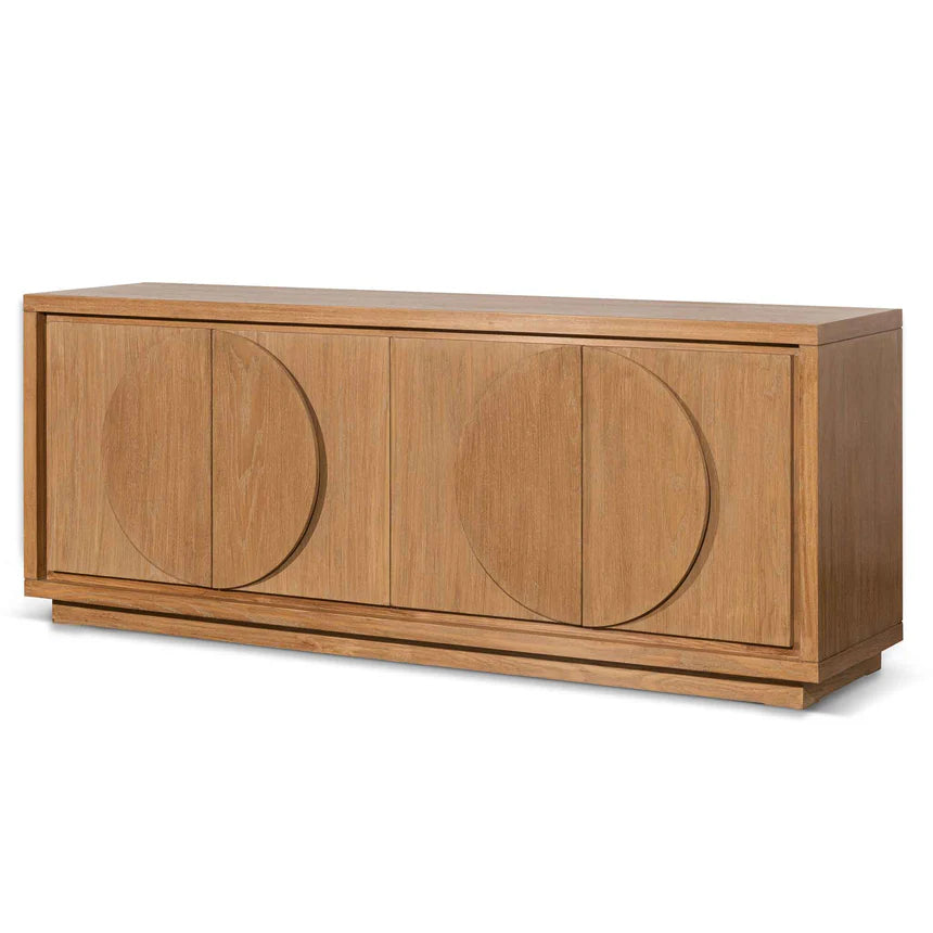 Stylish Entertainment Buffet Unit 200cms - Dusty Oak