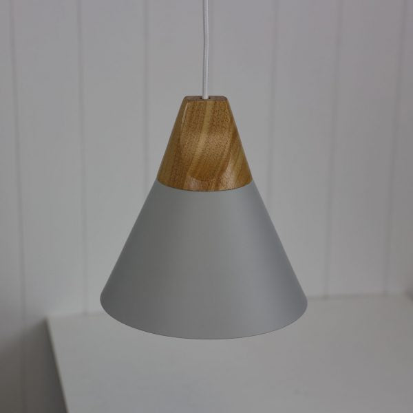 Stylish Metal Conical Pendant Light (Available in 2 Colors)