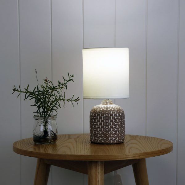 Stylish Refined Ceramic Table Lamp (Available in 3 Colors)