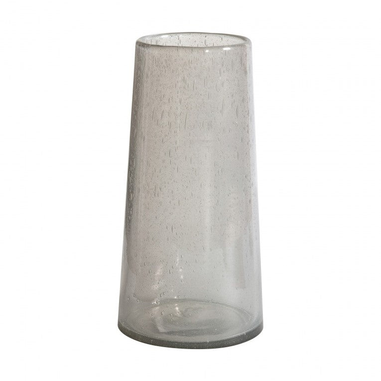 Stylish Simplicity in Bubble Glass Vase