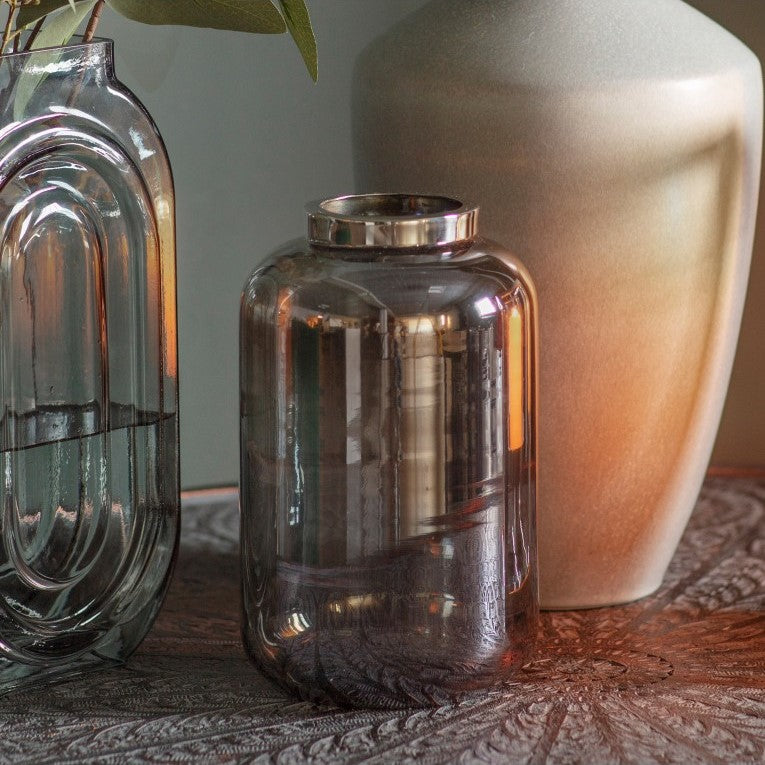 Stylish Vase with Luster Finish-Small (Available in 3 Colors)