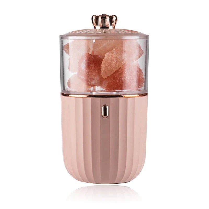 Stylish Wireless Aromatherapy Rechargeable Table Accent - Pink