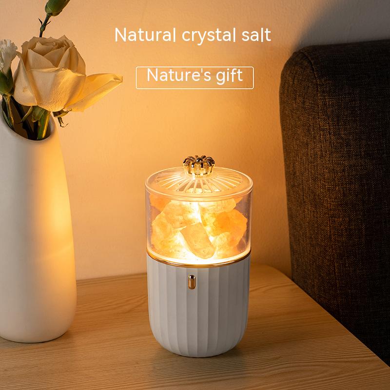 Stylish Wireless Aromatherapy Rechargeable Table Accent - White