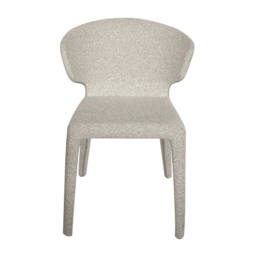 Stylish and Comfortable Dining Chair Set of 2 - Clay Grey