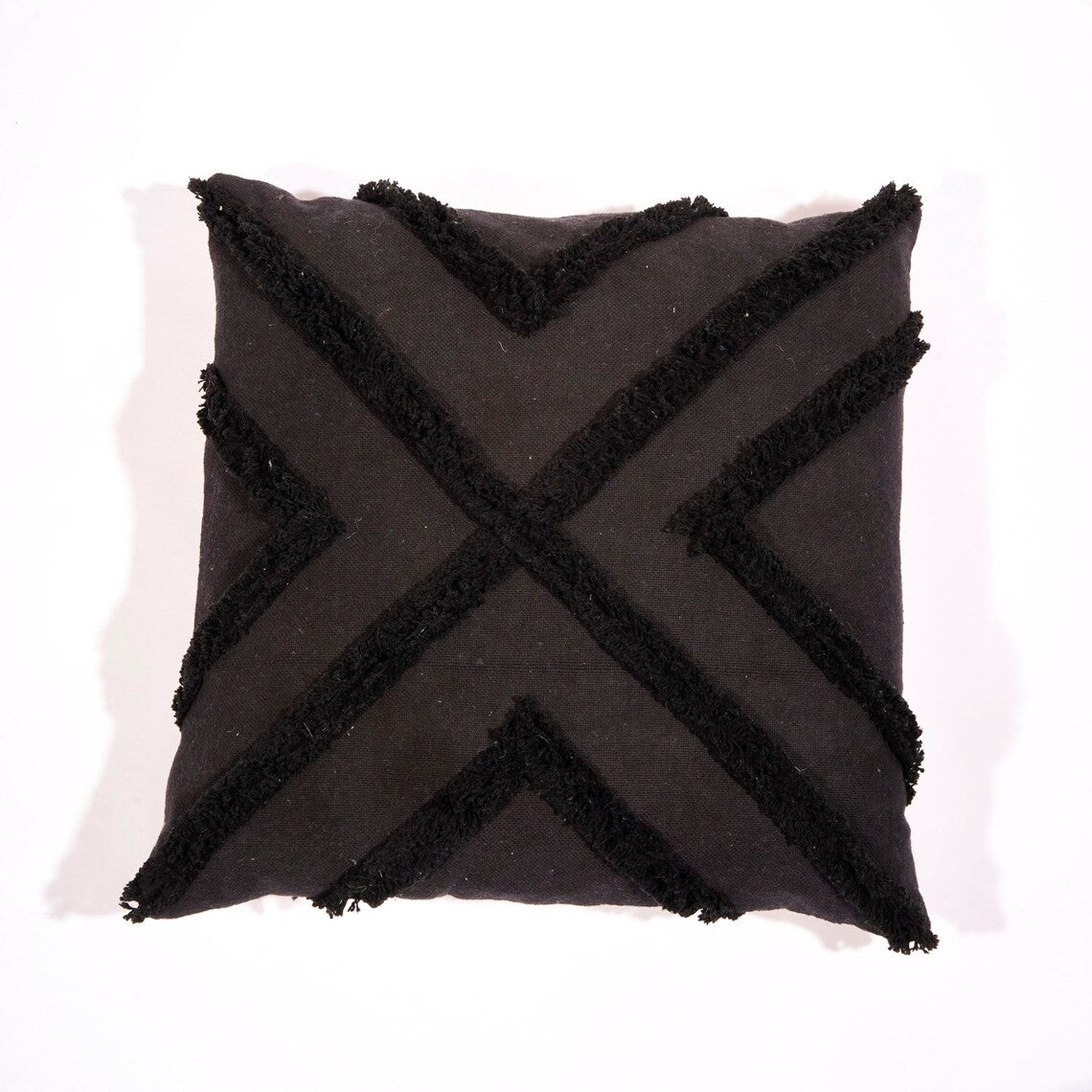 Subtle Sophistication Brown Cotton Cushion Cover 50 x 50cms