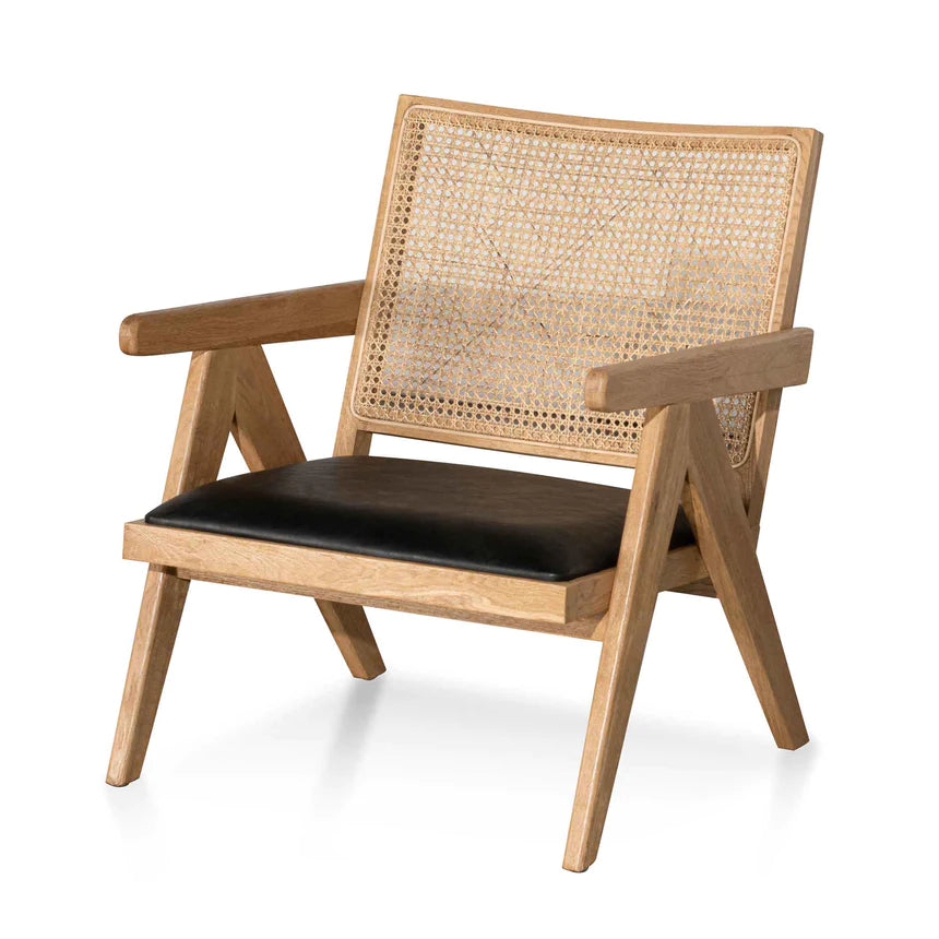 Sunroom Style Rattan Wicker Armchair - Natural