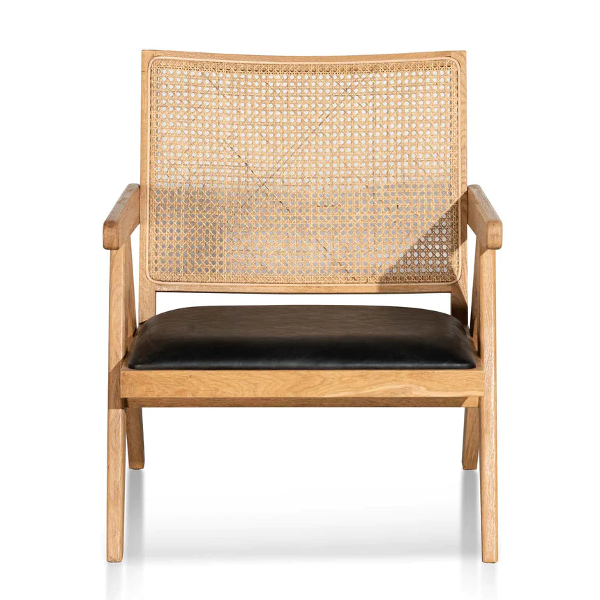 Sunroom Style Rattan Wicker Armchair - Natural