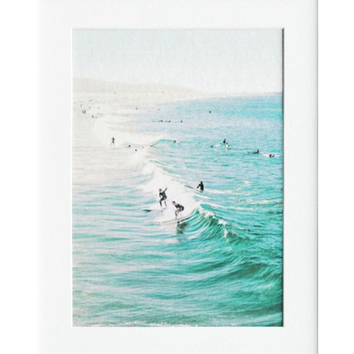 Surf 1 Mounted Print Wall Decor - 40x50cms