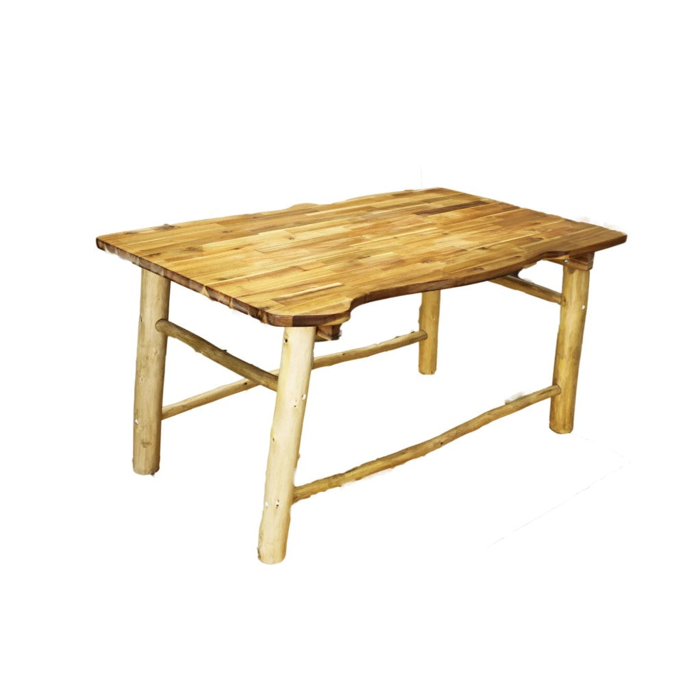 Sustainable Handcrafted Tree Table