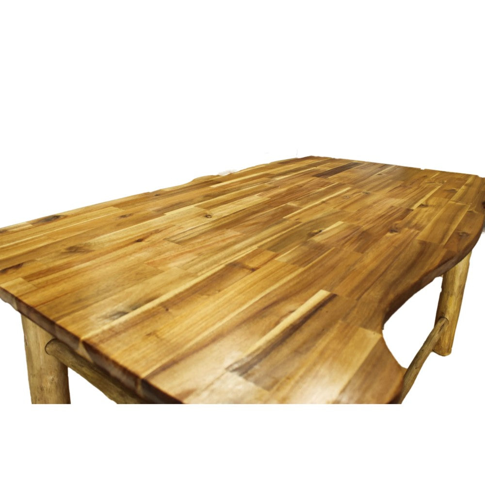 Sustainable Handcrafted Tree Table