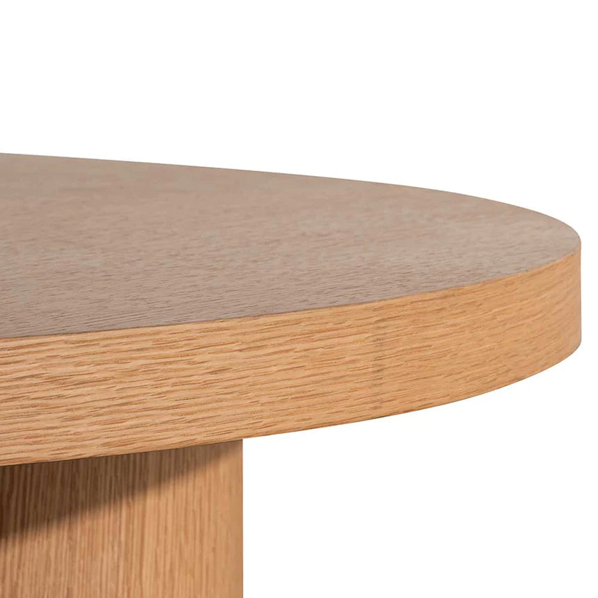 Sustainable Wood Designer Coffee Table 100cm - Natural