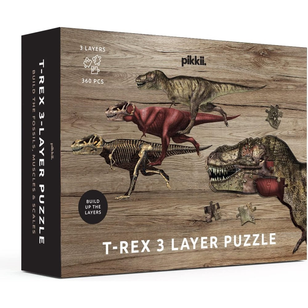 T-Rex 3 Layer 360 Pieces Jigsaw Puzzle