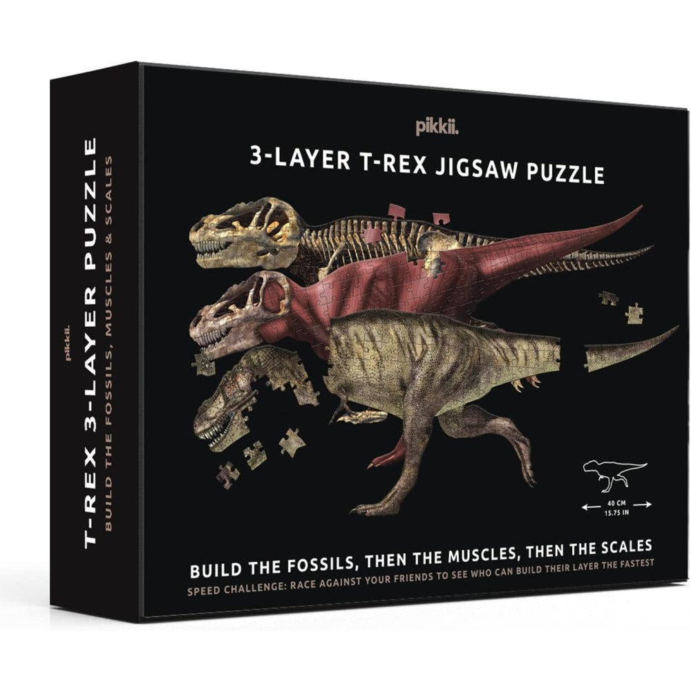 T-Rex 3 Layer 360 Pieces Jigsaw Puzzle