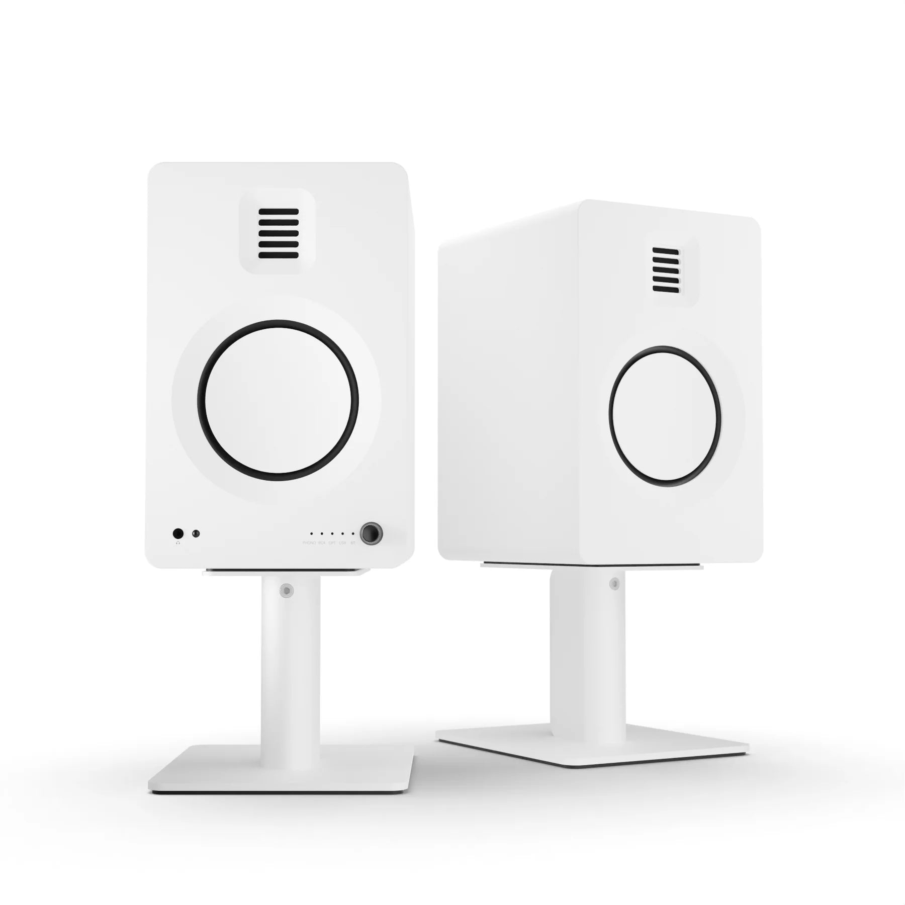 TUK 260W Bluetooth USB Input Powered Speakers - White