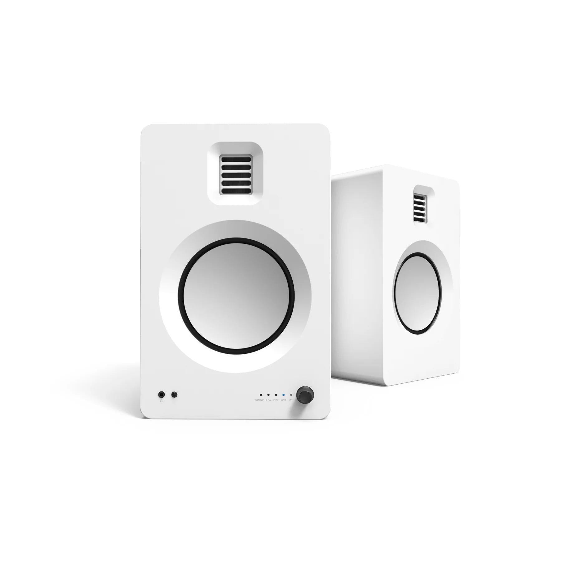 TUK 260W Bluetooth USB Input Powered Speakers - White