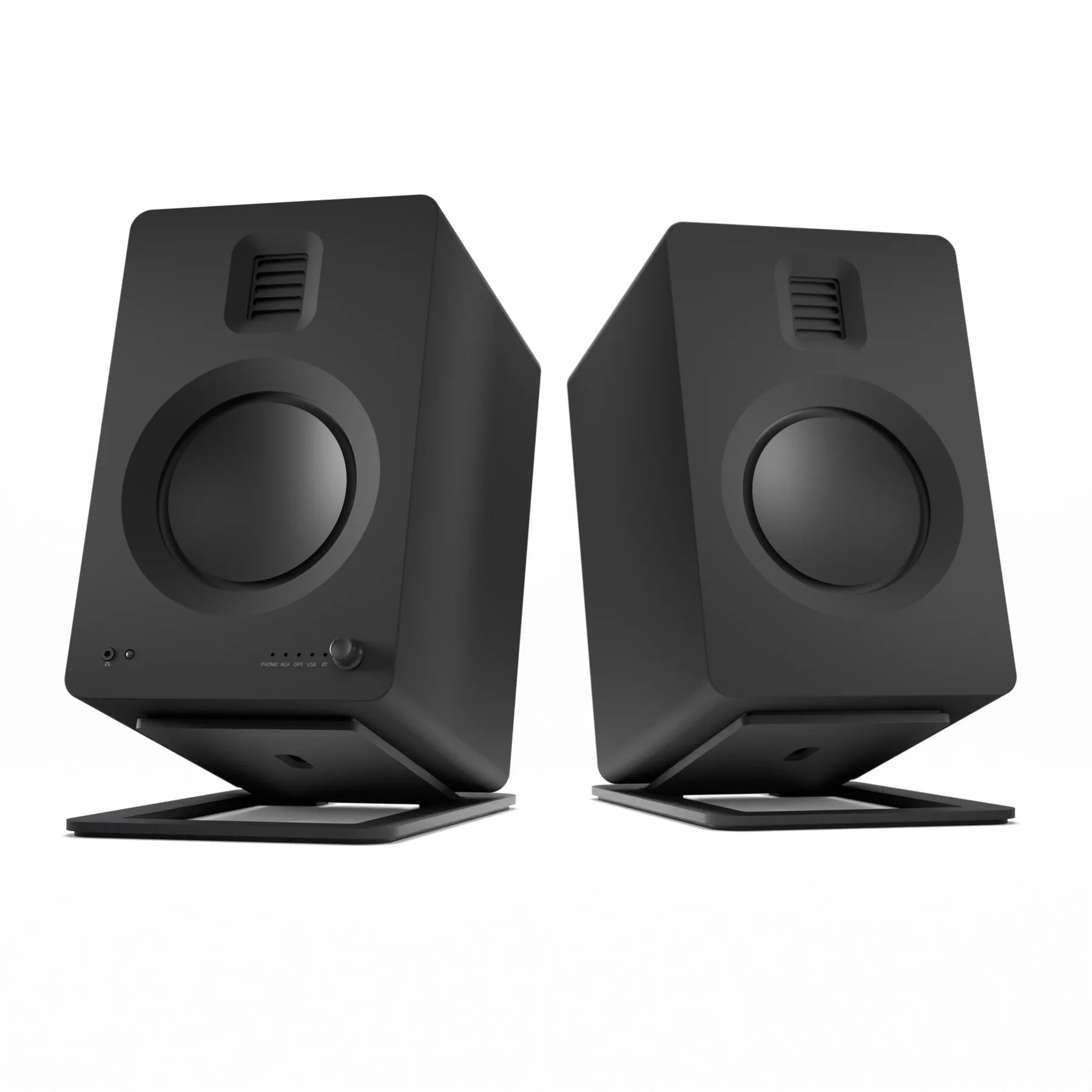 TUK 260W Powered Bookshelf Speakers with Headphone