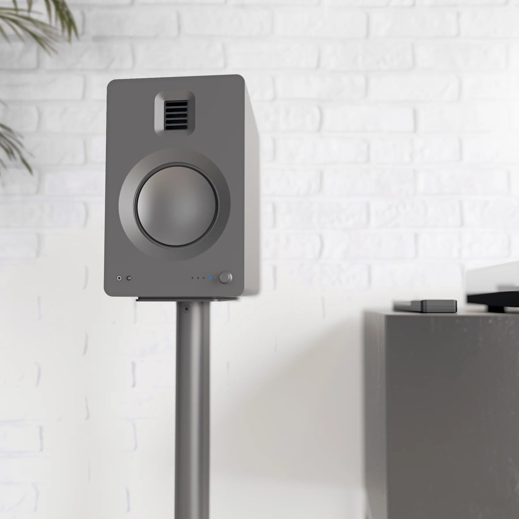 TUK 260W Powered Bookshelf Speakers with Stand