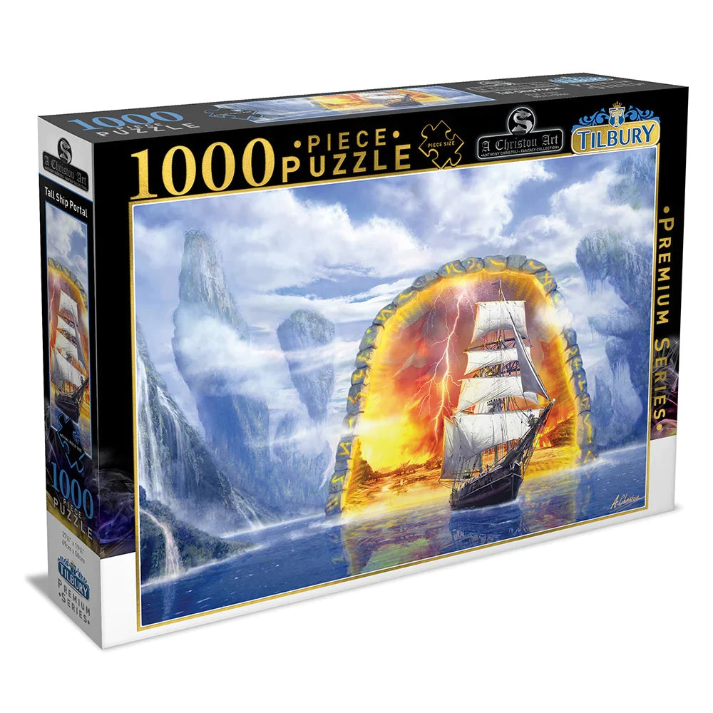 Tall Ship Portal 1000 Pieces Jigsaw Puzzle