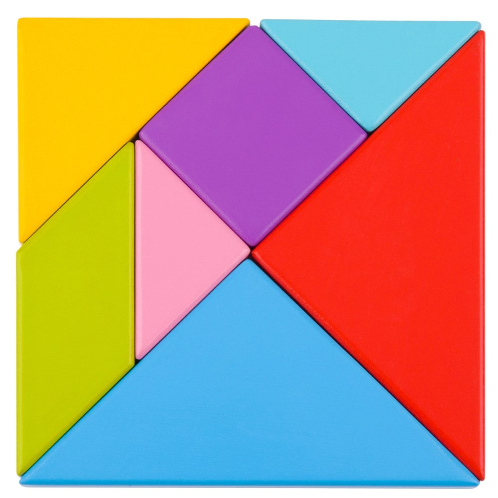 Tangram Wooden Brainteaser Puzzle Game