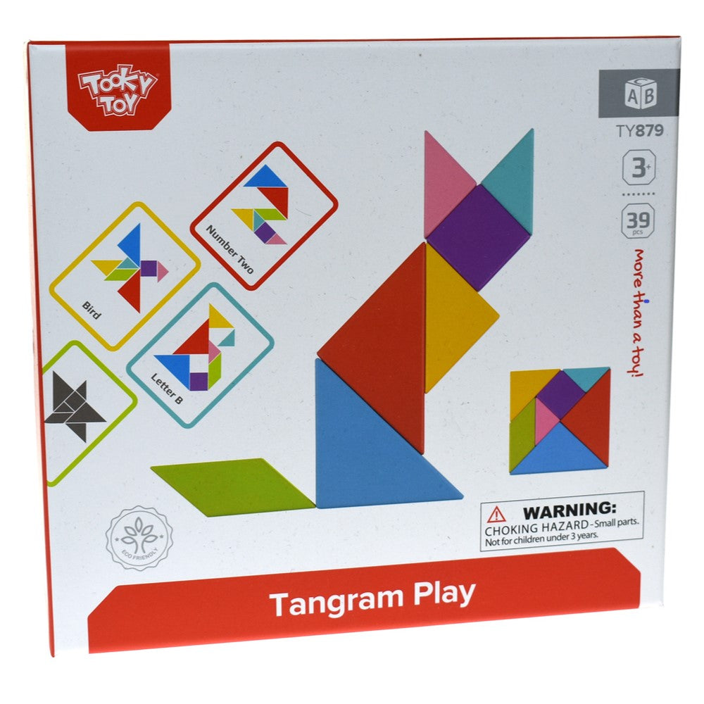 Tangram Wooden Brainteaser Puzzle Game