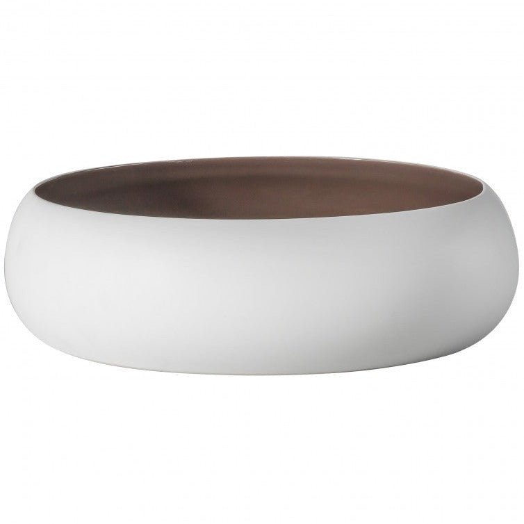 Taupe Radiance Celesta Bowl 31.5cms