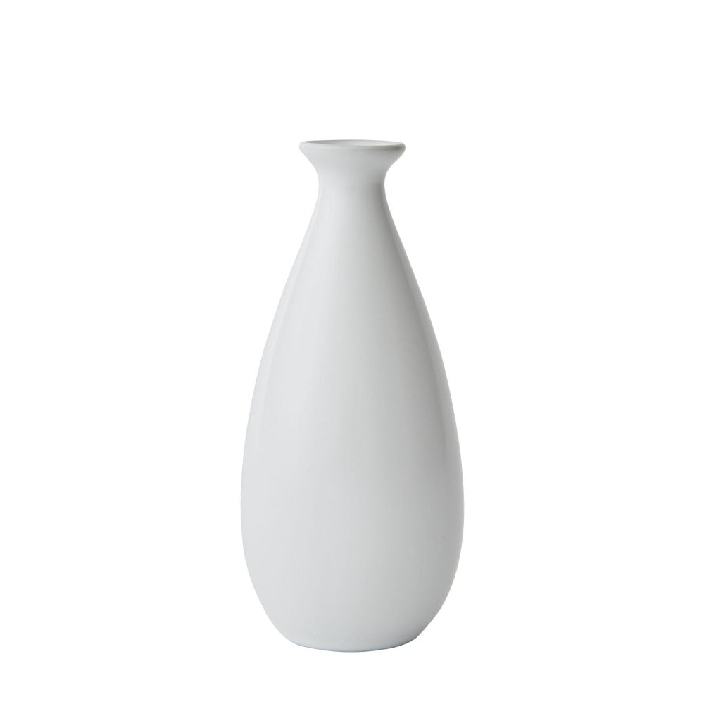 Teardrop Elegance Bud Porcelain Vase (Choose from 3 Colors)