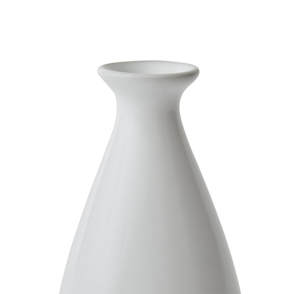 Teardrop Elegance Bud Porcelain Vase (Choose from 3 Colors)