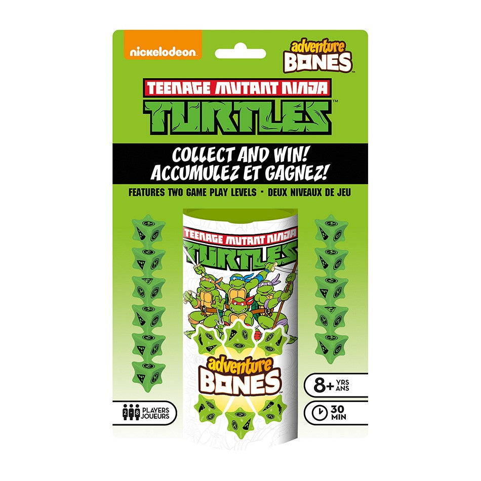 Teenage Mutant Ninja Turtles Adventure Bones Dice Game