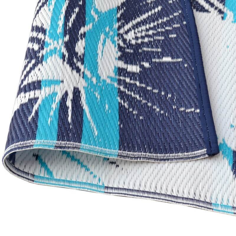 Terrace Reversible Outdoor Rug - Blue & White (Available in 3 Sizes)