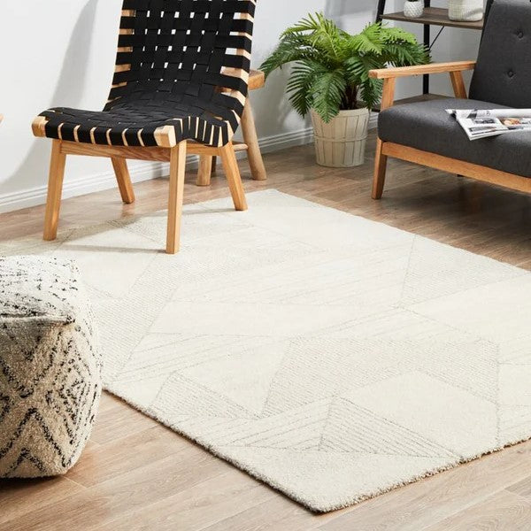 Textured Craftsmanship Alpine Natural Rug - 230X160cms