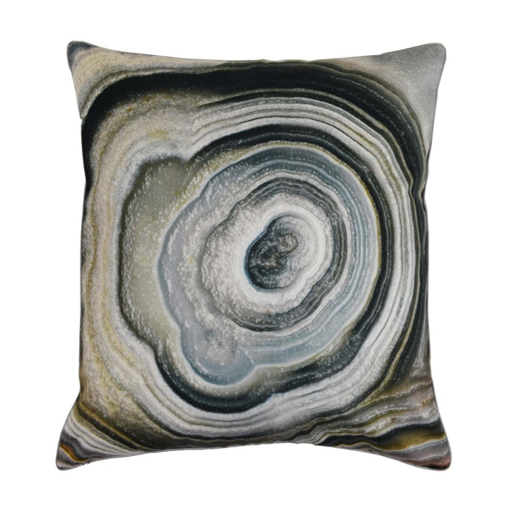 Agate Designer Cushion With Recycled Inserts 45 X 45cms