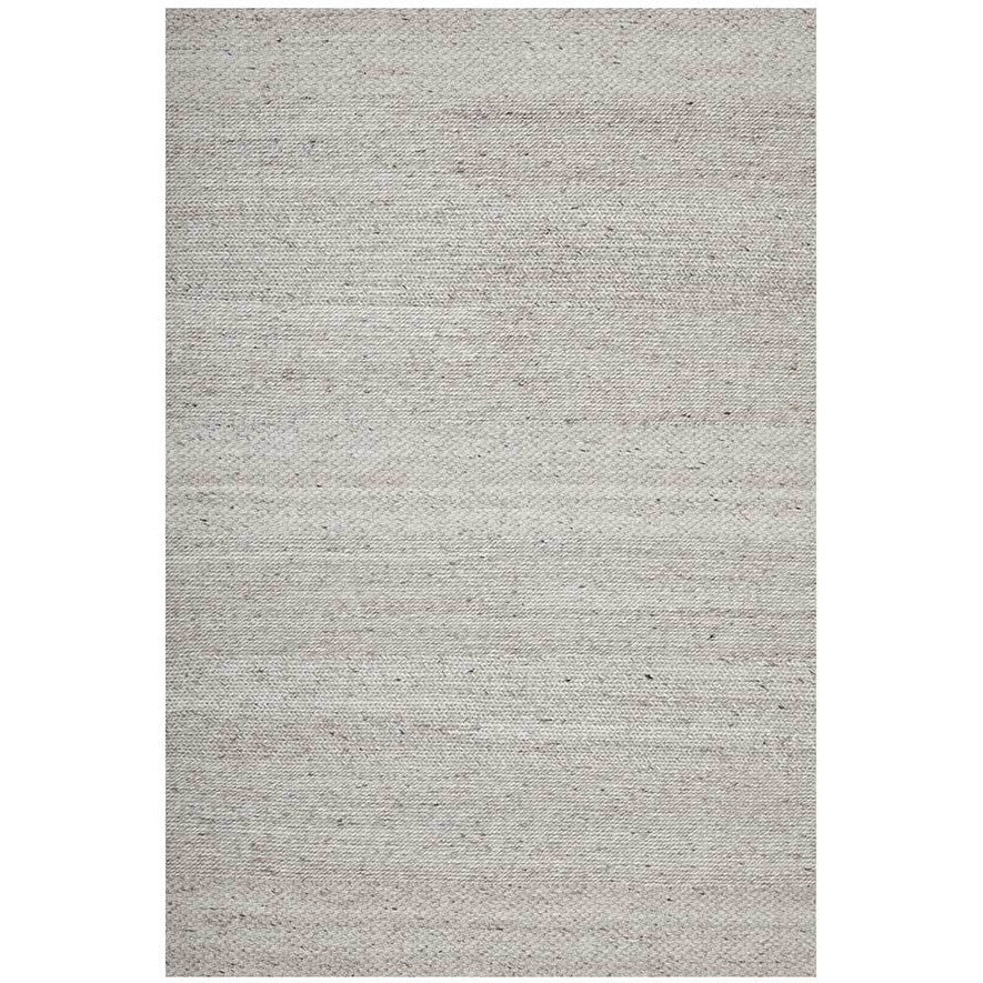 Textured Paperback Oatmeal Bedrock Grey Rug - 330 x 240cms