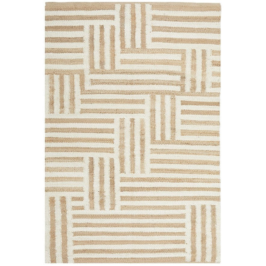 Textured Sahara Arman Natural Rug - 225 x 155cms