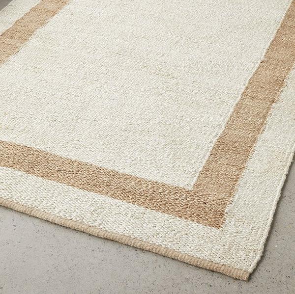 Textured Sahara Maria Natural Rug - 225 x 155cms