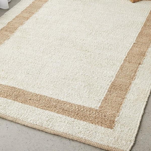 Textured Sahara Maria Natural Rug - 320 x 230cms