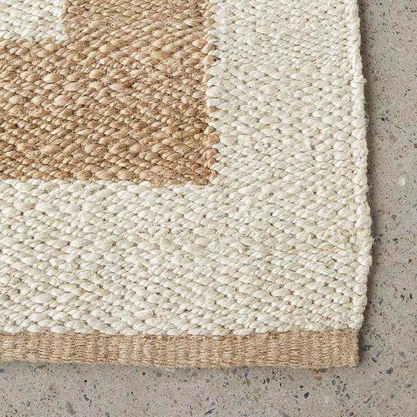 Textured Sahara Maria Natural Rug - 225 x 155cms