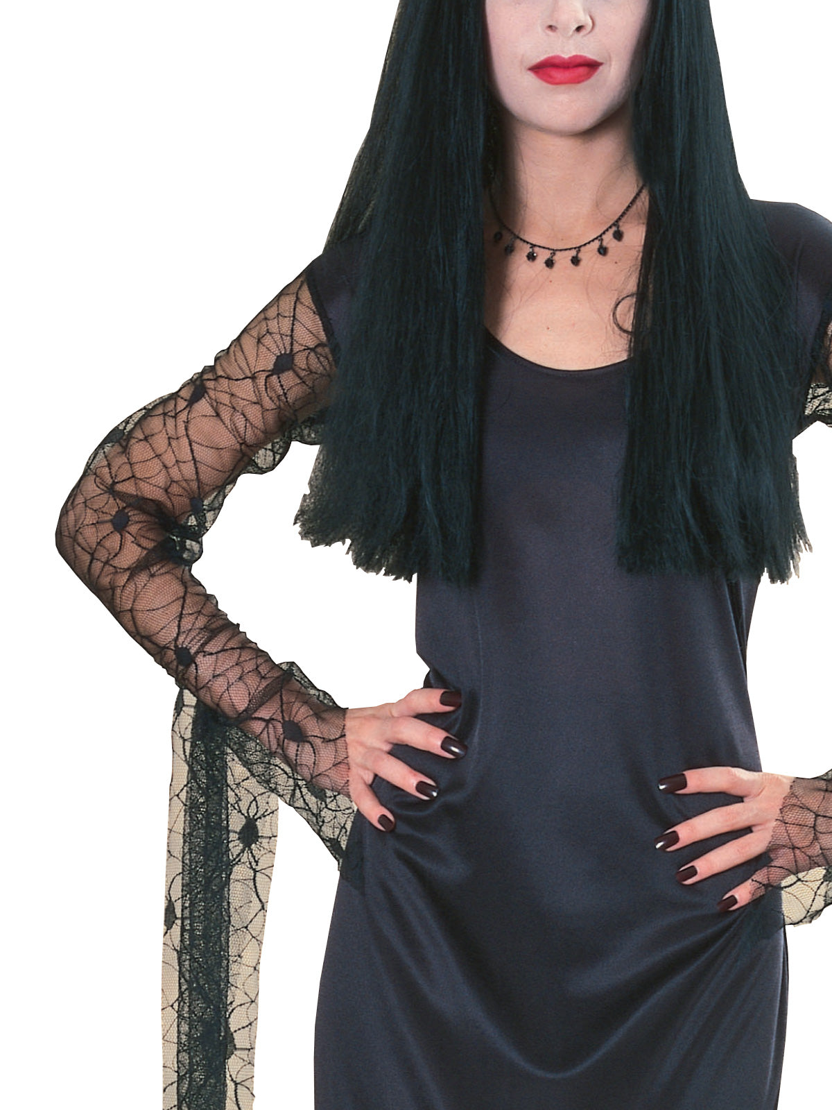 The Addams Family Morticia Addams Womens Costumes (Available in 3 Sizes)