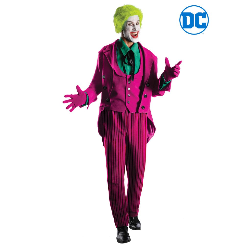 DC Comics The Joker 1966 Collector'S Edition Men's Costumes (Available in 2 Sizes)